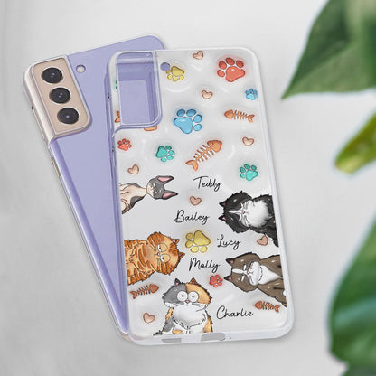 My Lovely Fur Babies - Personalized Custom 3D Inflated Effect Phone Case