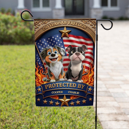 Proud Of Freedom - Personalized Custom Flag