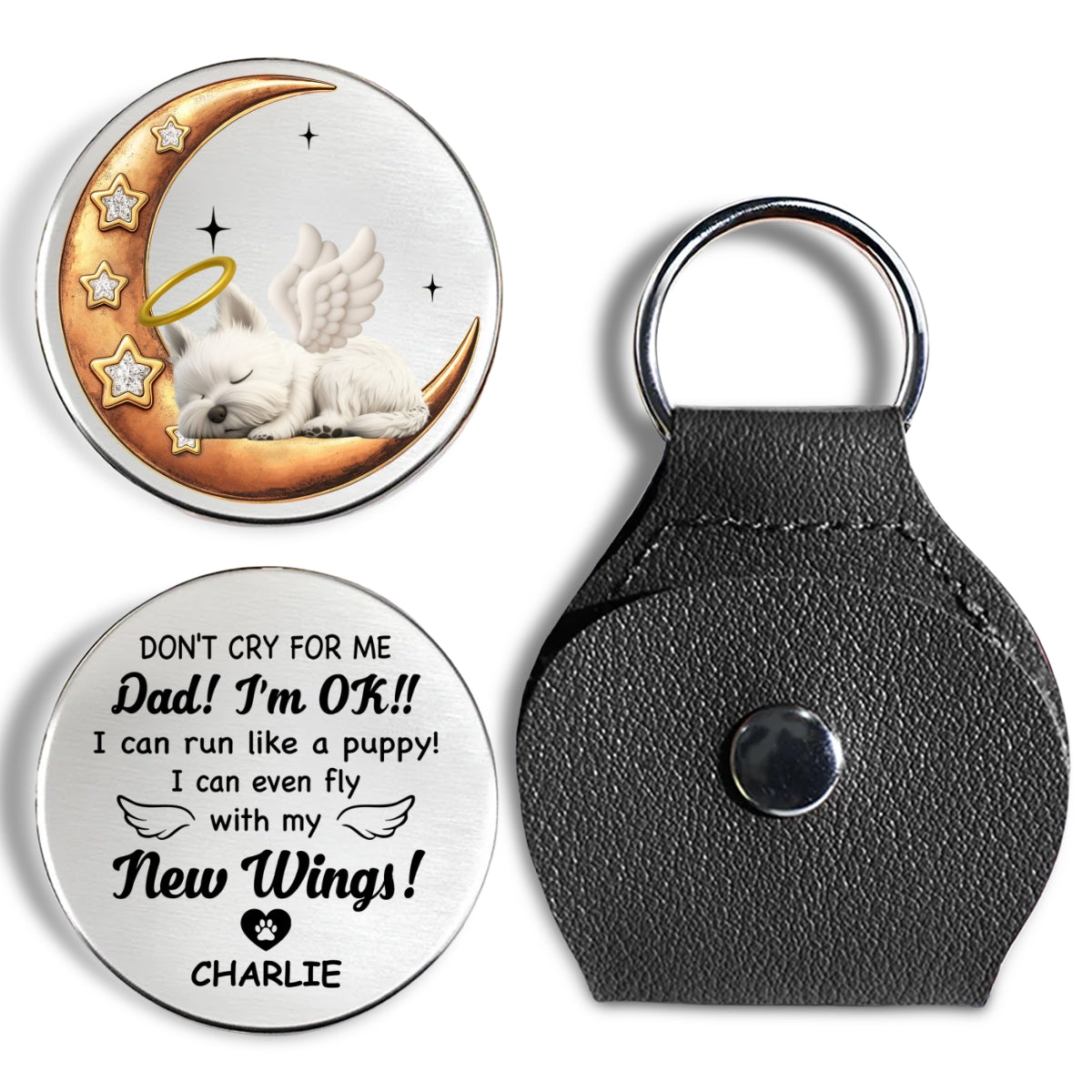 Do Not Cry For Me - Personalized Custom Pocket Hug